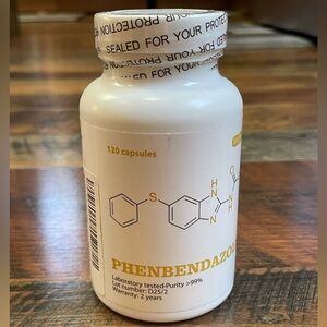 Phenbendazol 444mg | Purity 99.99%, 120ct